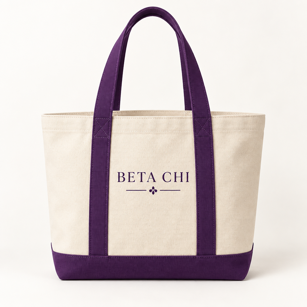 Beta Chi Canvas Tote product preview